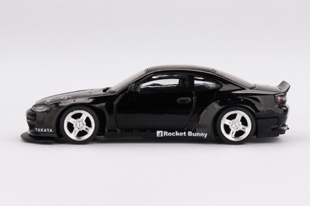 MINI GT 1/64 Rocket Bunny Nissan シルビア(S15) ブラック