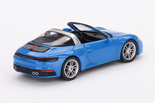 MINI GT 1/64 ポルシェ 911 タルガ 4S シャークブルー(右ハンドル MINI GT 1/64 ポルシェ 911 タルガ 4S シャークブルー(右ハンドル