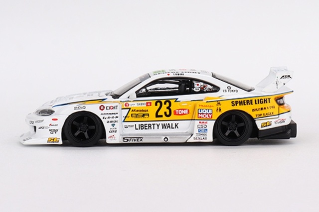 MINI GT 1/64 Nissan シルビア(S15) LB-Super Silhouette #23 2022