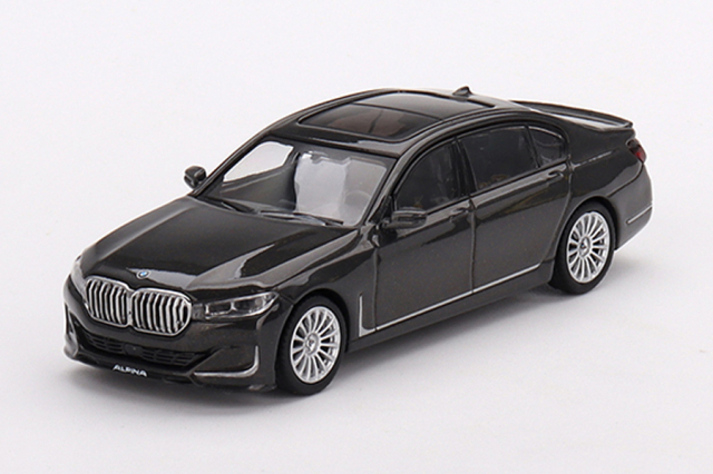 MINI GT 1/64 BMW アルピナ B7 xDrive デュラビットグレーメタリック(左ハンドル)