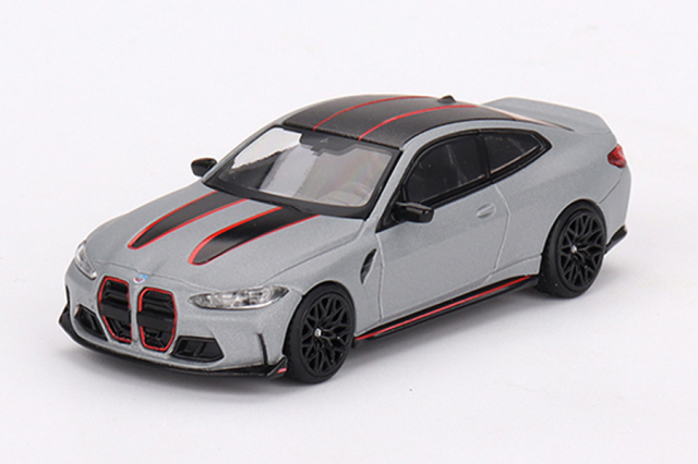 MINI GT 1/64 BMW M4 CSL(G82) フローズン ブルックリン グレーメタリック(右ハンドル)