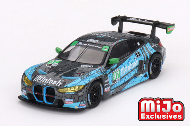 MINI GT 1/64 BMW M4 GT3 IMSA ラグナ・セカ GTD 2位入賞車 2023 #97