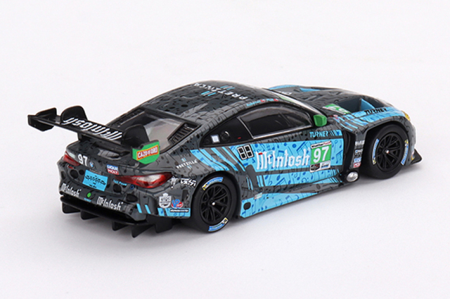 MINI GT 1/64 BMW M4 GT3 IMSA ラグナ・セカ GTD 2位入賞車 2023 #97