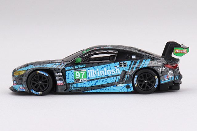 MINI GT 1/64 BMW M4 GT3 IMSA ラグナ・セカ GTD 2位入賞車 2023 #97