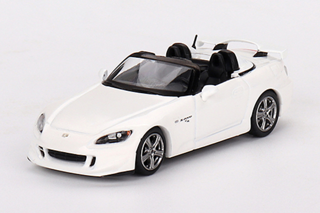 MINI GT 1/64 Honda S2000 (AP2) CR グランプリホワイト(左ハンドル)