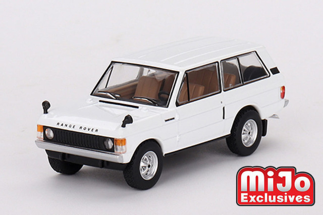 MINI GT 1/64 レンジ ローバー ダボス ホワイト(左ハンドル)