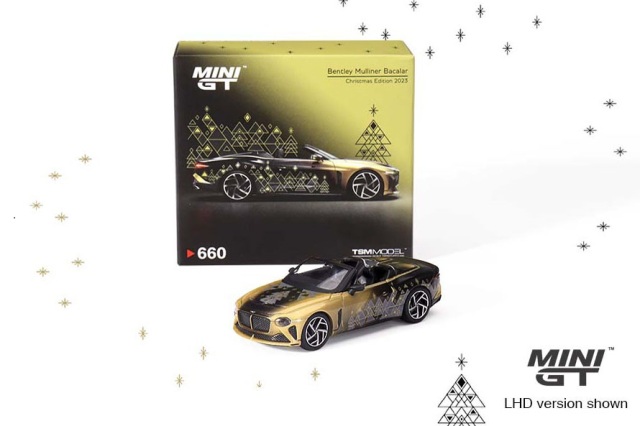 MINI GT 1/64 ベントレー マリナー バカラル 2023 クリスマス