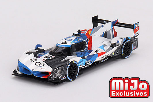 MINI GT 1/64 BMW M ハイブリッド V8 GTP IMSA デイトナ24時間 2023 #24 BMW M チーム RLL