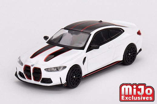 MINI GT 1/64 BMW M4 CSL アルピンホワイト(左ハンドル)