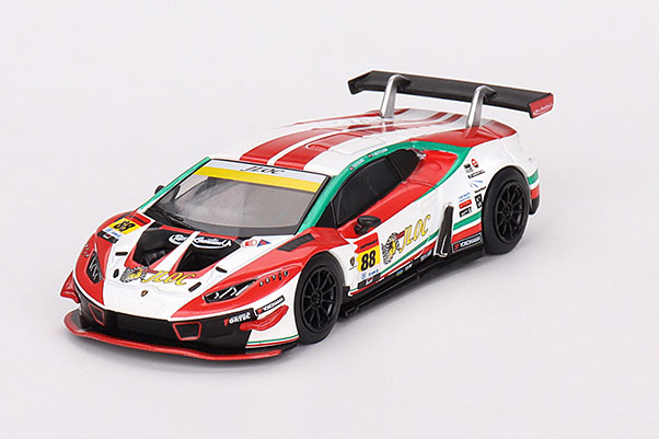 MINI GT 1/64 ランボルギーニ ウラカン GT3 EVO SUPER GTシリーズ 2023 #88 "JLOC Lamborghini GT3" JLOC(左ハンドル)日本限定