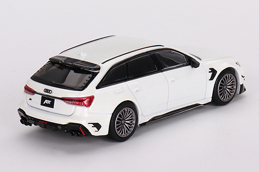 Audi RS6 ホワイト アウディ 1/18 Top Speed 1:18 Audi ABT RS6-R Glacier White Metallic | eBay