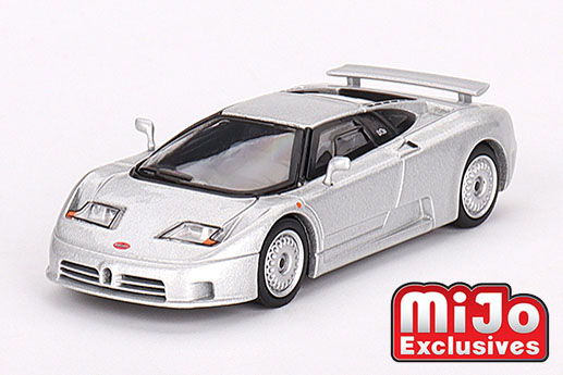 MINI GT 1/64 ブガッティ EB110 GT グリージョキアーロ(左ハンドル)