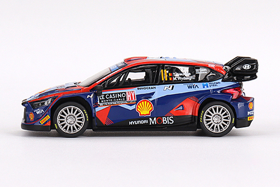 MINI GT 1/64 Hyundai i20 N Rally1 モンテカルロラリー 3位入賞車 #11