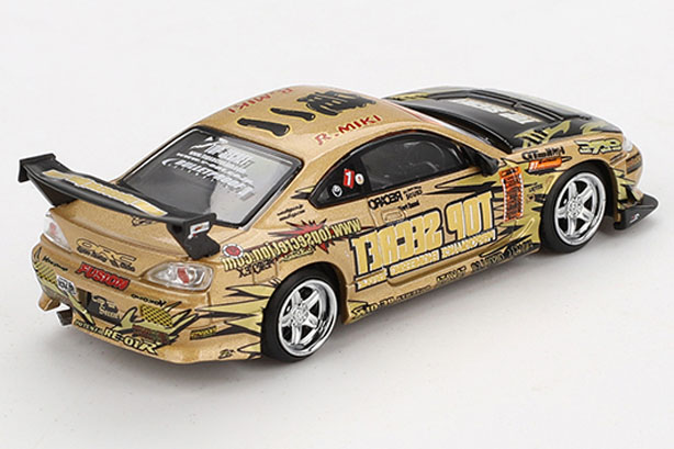 MINI GT 1/64 Nissan シルビア (S15) Top Secret D1GP(右ハンドル