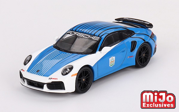 MINI GT 1/64 ポルシェ 911 ターボ S IMSAデイトナ24時間 2023 セーフティーカー(左ハンドル)
