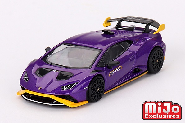 MINI GT 1/64 ランボルギーニ ウラカン STO ヴィオラパシファエ(左ハンドル)