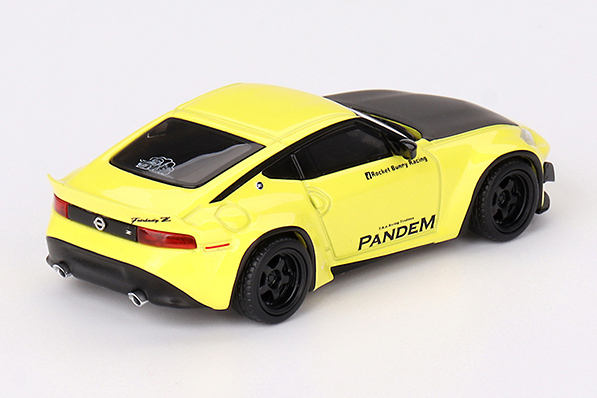 チェイスカーMINI GT 1/64 ニッサン Z パンデム イカズチイエロー ミニカー 1/64 MINI GT ニッサン フェアレディZ パンデム