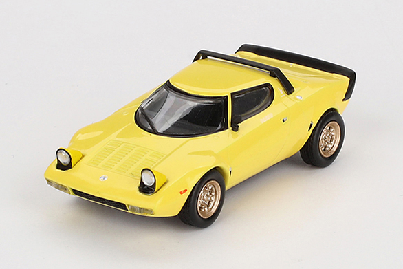 MINI GT 1/64 ランチア ストラトス HF ストラダーレ ジアッロフライ（イエロー）(左ハンドル)