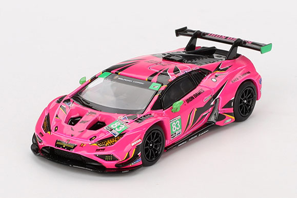 MINI GT 1/64 ランボルギーニ ウラカン GT3 EVO2 IMSA デイトナ24時間 2023 #83 Iron Dames(左ハンドル)