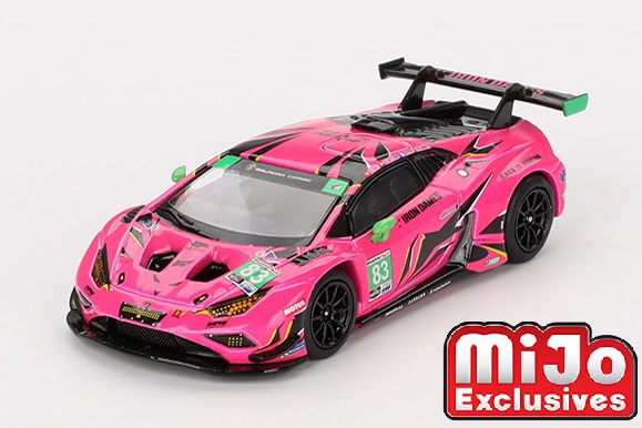 MINI GT 1/64 ランボルギーニ ウラカン GT3 EVO2 IMSA デイトナ24時間 2023 #83 Iron Dames(左ハンドル)
