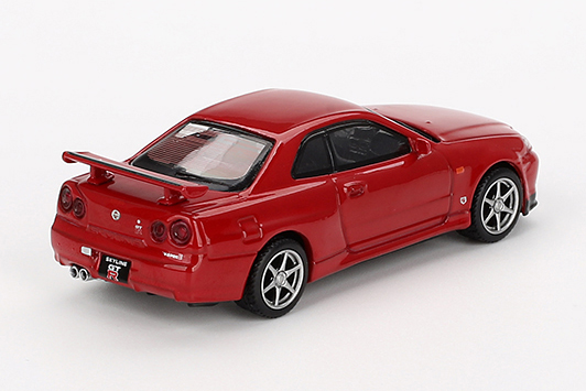 MINI GT 1/64 Nissan スカイライン GT-R R34 Vスペック