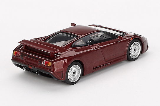 MINI GT 1/64 ブガッティ EB110 GT ダークレッドメタリック(左ハンドル