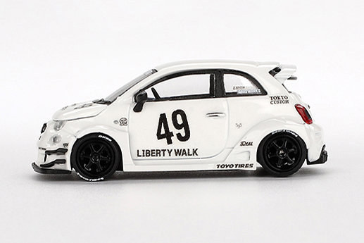 MINI GT 1/64 アバルト 595 LB-WORKS x Abas Works ガラ