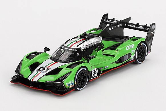 MINI GT 1/64 ランボルギーニ SC63 IMSA セブリング12時間 2024 #63 Iron Lynx