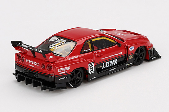 MINI GT 1/64 Nissan LB-ER34 Super Silhouette スカイライン