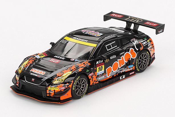 MINI GT 1/64 Nissan GT-R NISMO GT3 SUPER GTシリーズ 2023 #10 "PONOS GAINER GT-R" GAINER(左ハンドル) 日本限定