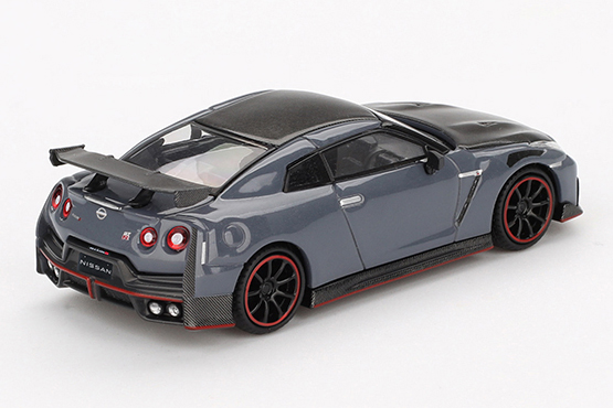 MINI GT 1/64 Nissan GT-R Nismo 2024 NISMO ステルスグレー(左