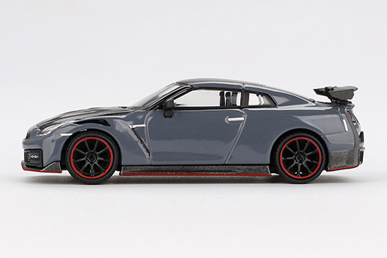 MINI GT 1/64 Nissan GT-R Nismo 2024 NISMO ステルスグレー(左