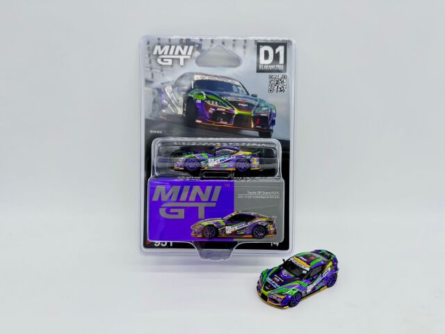 MINI GT 1/64 Toyota GR スープラ KUHL 2021 D1GP EVANGELION RACING
