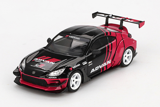 MINI GT 1/64 Toyota GR86 HKS Type R ADVAN 東京オートサロン 2022(右ハンドル)