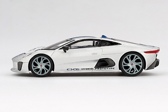 MINI GT 1/64 ジャガー C-X75 シルバー(左ハンドル