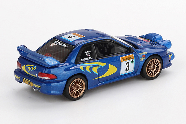 WRC RallyCar 3台セット スバル インプレッサ WRC 2000年モンテカルロラリー 3位