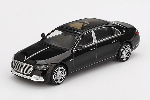 MINI GT 1/64 メルセデス マイバッハ S680 ブラック(左ハンドル)