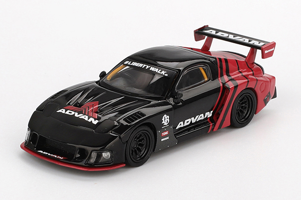 MINI GT 1/64 マツダ RX-7 LB-Super Silhouette ADVAN(右ハンドル)