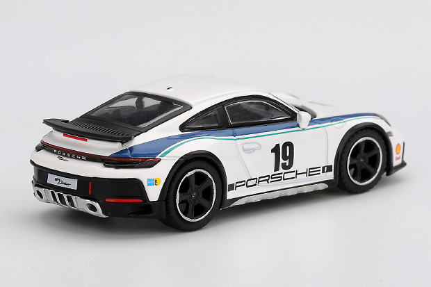 ユリ・ゲ郎 ポルターガイス子 ミニ MINI GT 1/64 ポルシェ 911 ダカール ラリー 1974(左ハンドル