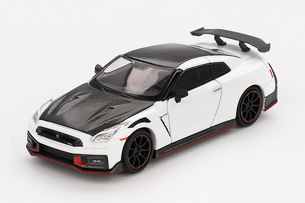 MINI GT 1/64 Nissan GT-R Nismo 2024 ブリリアントホワイトパール (右ハンドル)