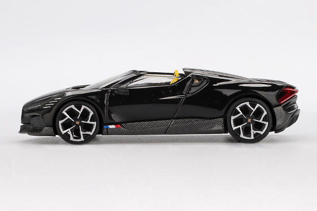 MINI GT 1/64 ブガッティ W16 ミストラル ブラック(左ハンドル