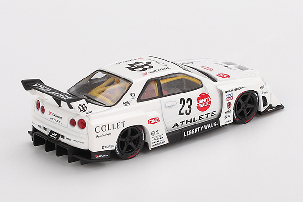 MINI GT 1/64 Nissan LB-ER34 Super Silhouette ATHLETE/COLLET(右