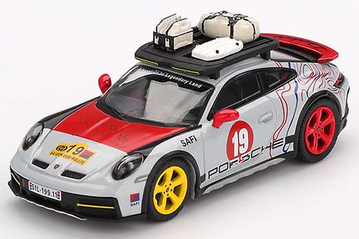 MINI GT 1/64 ポルシェ 911 ダカール "Uncle Rally"(左ハンドル)