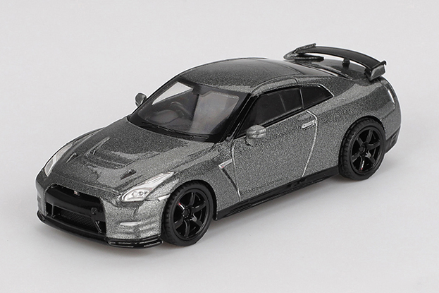 MINI GT 1/64 Nissan GT-R Nismo 2013 R35 CRS Version ダークメタリックグレー(右ハンドル) 