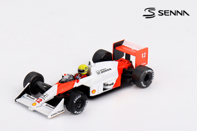 MINI GT 1/64 マクラーレン MP4/4 日本グランプリ 1988 優勝車 #12 アイルトン・セナ