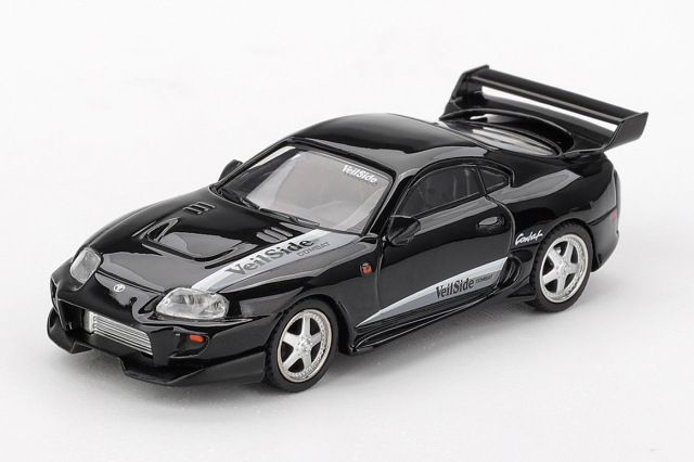 MINI GT 1/64 Toyota スープラ VeilSide コンバット V-II ブラック(右ハンドル)