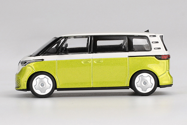 MINI GT 1/64 フォルクスワーゲン ID. Buzz Candy White / Pomelo