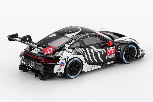 未開封　入手困難　アドバン ポルシェ911 GT3R　オートスケール　ミニッツ MINI GT 1/64 ポルシェ 911 GT3 R IMSA プチ・ル・マン 2025 #77 AO