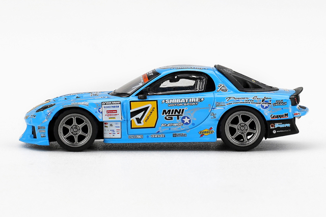 MINI GT 1/64 マツダ RX-7 RE雨宮 2025 D1 GP(右ハンドル