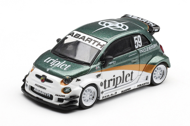 MINI GT 1/64 アバルト 595 LB-WORKS TY Edition(右ハンドル)
